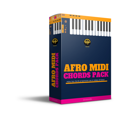 Public product photo - Our "Afro MIDI Chord Pack" is the perfect solution for Afrobeat Producers looking to add a touch of Authentic African flavor to their music. With over 200+ MIDI that are totally 200% Royalty Free. You can never go wrong with any selection. Whether you produce AfroPop, AfroTrap, Reggaeton, Afro Soul, or Afro R&B, this collection of MIDI files will provide you with the inspiration you need to create memorable Melodies 